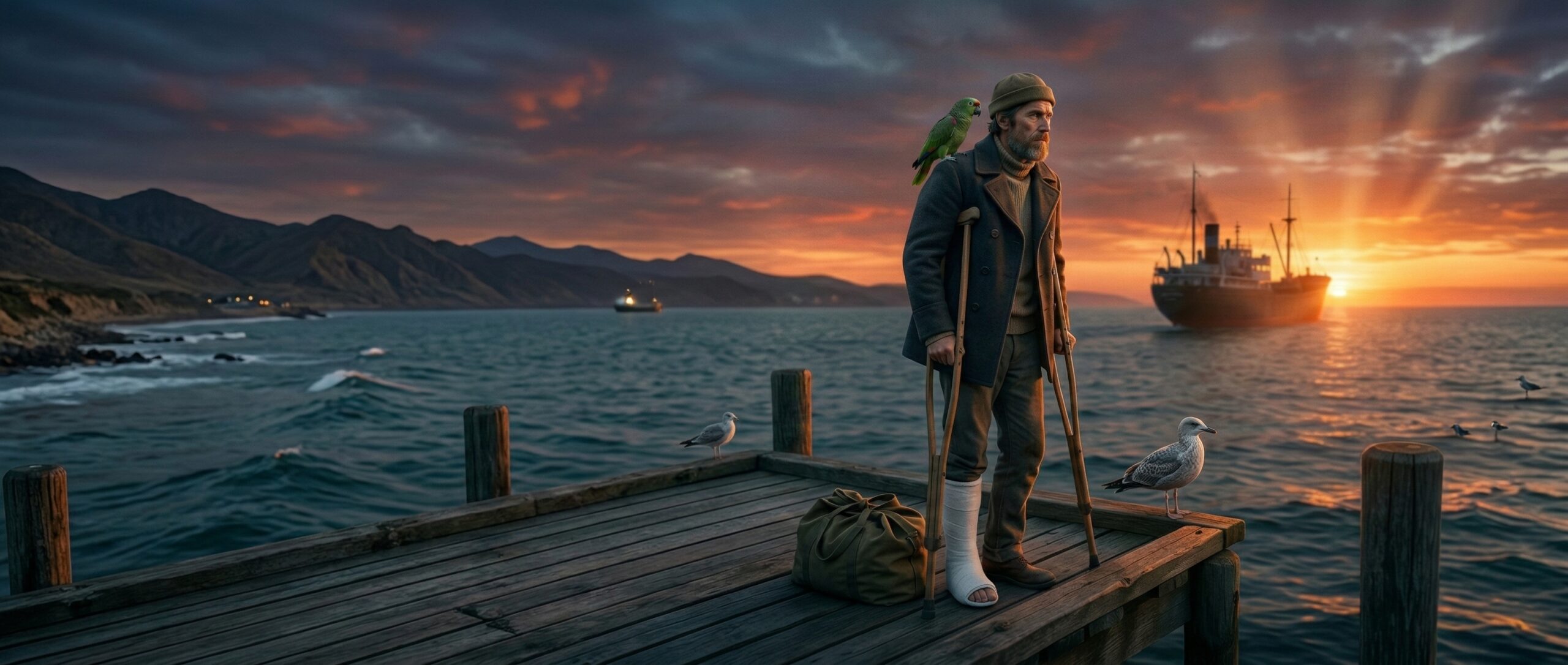 A dock extending over calm water — navigate what comes next